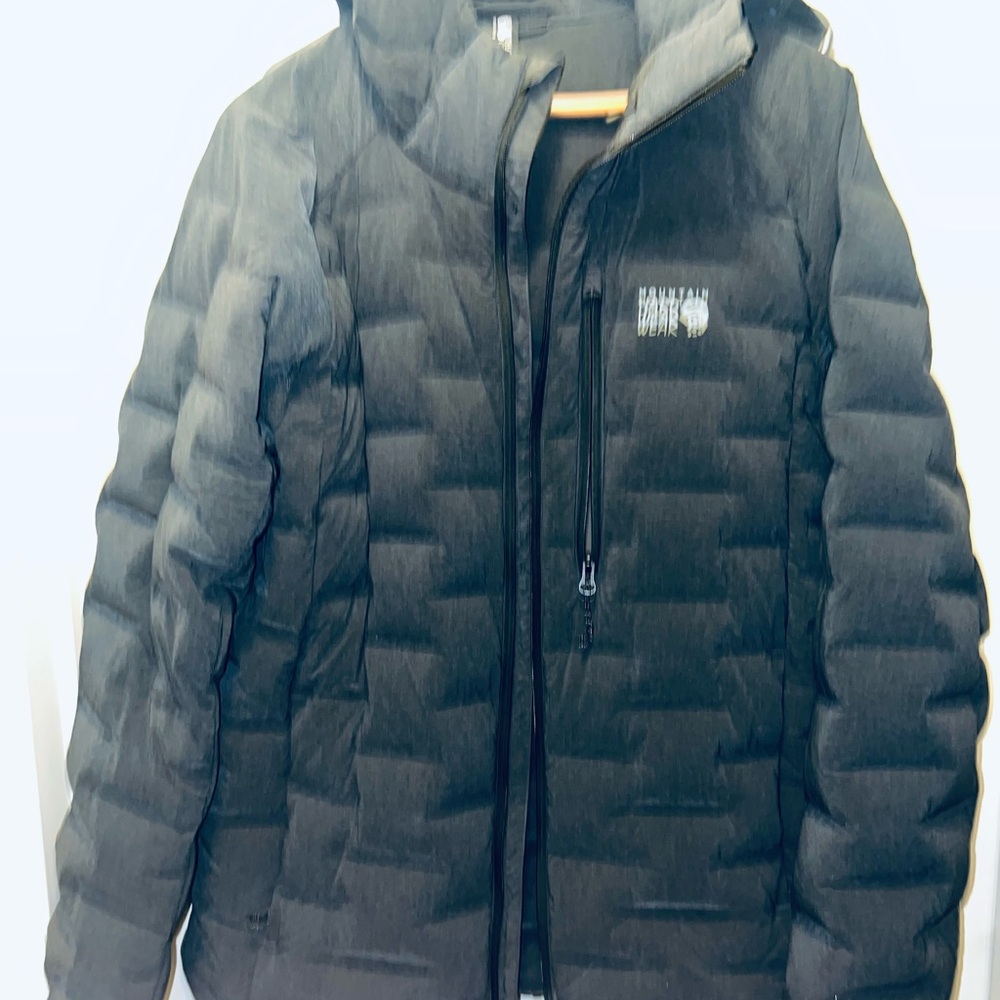 Mountain Hardwear Charcoal Puffer Jacket